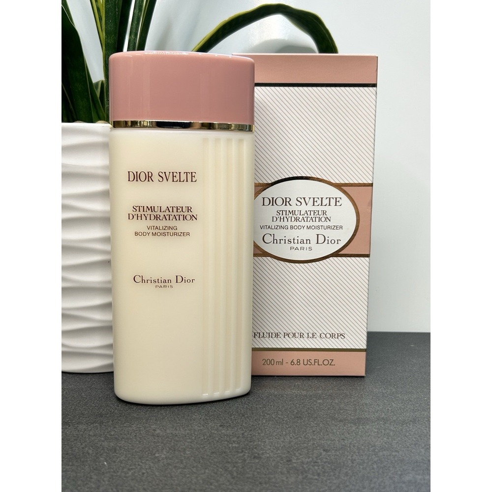 NEW Christian Dior‎ Svelte Vitalizing Body Moisturizer 6.8 oz FULL Size - Picture 2 of 10